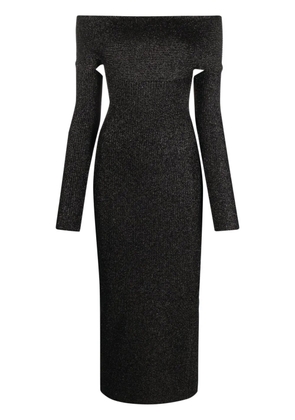 KHAITE Marisole midi dress - Black