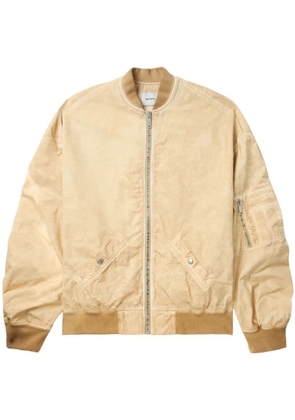 Halfboy cotton bomber jacket - Neutrals
