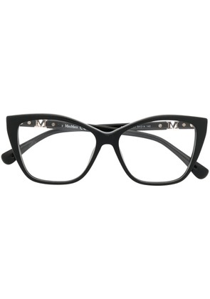 Max Mara Eyewear square frame glasses - Black