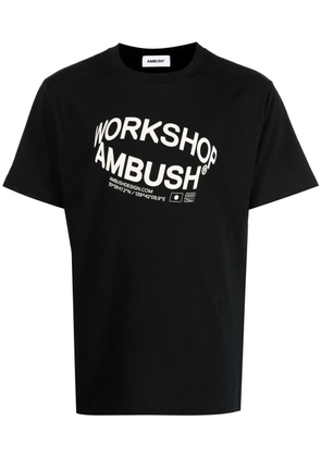 AMBUSH Revolve logo-print T-shirt - Black