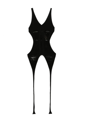 Rick Owens long Tanja tank top - Black