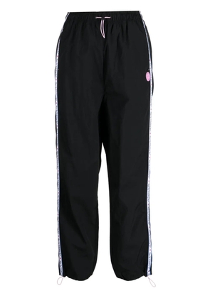AAPE BY *A BATHING APE® stripe-detail drawstring track pants - Black
