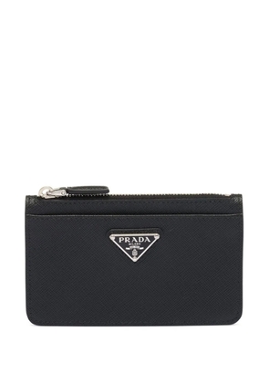 Prada Saffiano leather card holder - Black
