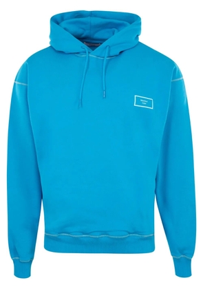 Martine Rose Classic cotton hoodie - Blue