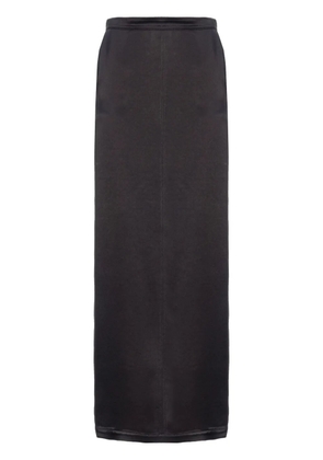 PINKO rear-slit maxi skirt - Black