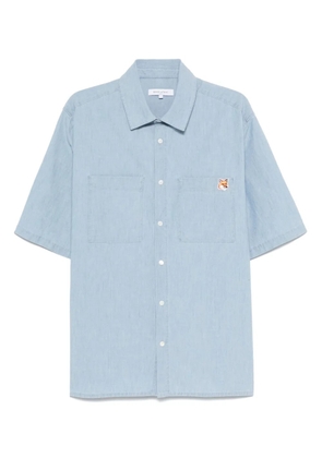 Maison Kitsuné short-sleeves shirt - Blue