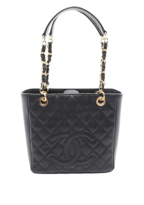 CHANEL Pre-Owned 2011 PST Matelassé shoulder bag - Black