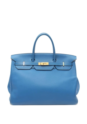 Hermès Pre-Owned 2011 40 Birkin handbag - Blue