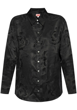 Kenzo Peonies shirt - Black