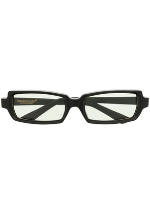 Undercover UC1B4E01 rectangle-frame sunglasses - Black