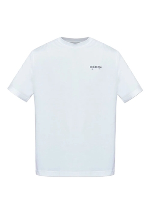 Iceberg logo-print T-shirt - White