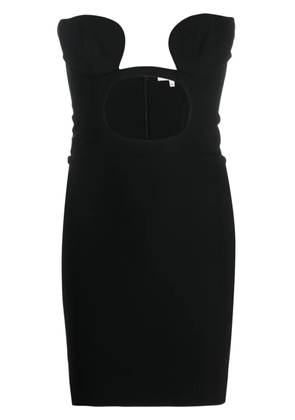 Nensi Dojaka cut-out jersey minidress - Black