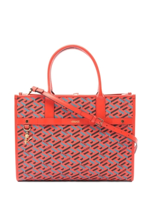 Versace Pre-Owned 2010s geometric-print tote bag - Red