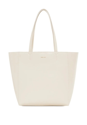 ANINE BING small Elly leather tote bag - Neutrals