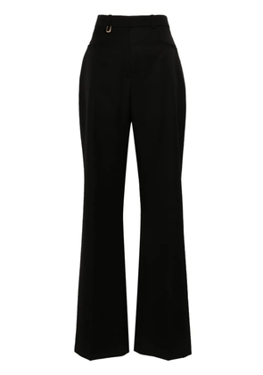 Jacquemus Le Pantalon Sauge flared trousers - Black