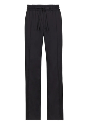 Dolce & Gabbana drawstring-waist wide-leg trousers - Blue