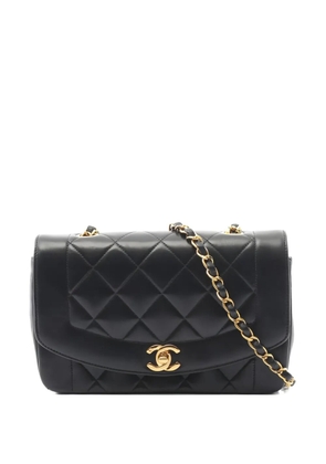 CHANEL Pre-Owned 1991-1994 DIana flap chain shoulder bag - Black