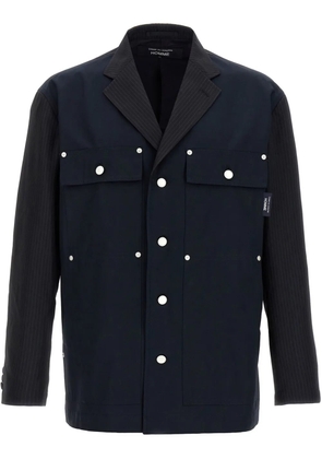 Comme des Garçons Homme pinstriped blazer - Blue