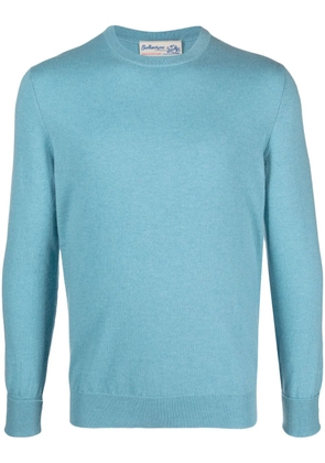 Ballantyne crew-neck cashmere jumper - Blue