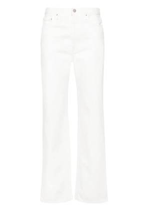 TOTEME mid-rise straight jeans - White