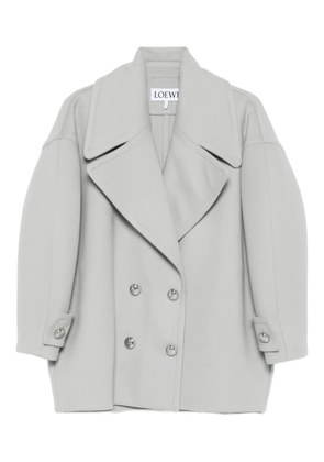 LOEWE double-breasted coat - Grey