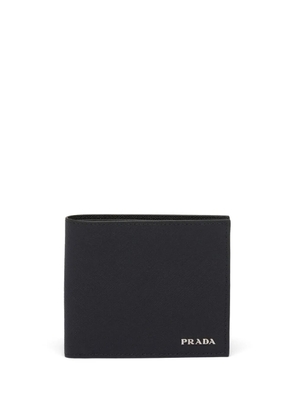Prada saffiano leather wallet - Black