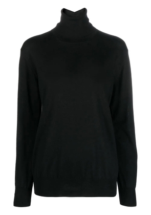 Jil Sander roll-neck wool jumper - Black