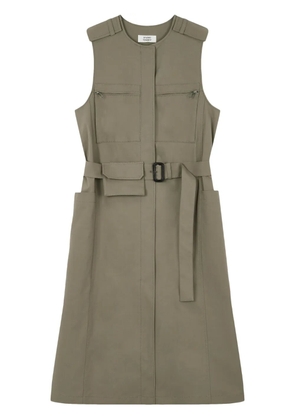 TOMBOY layered sleeveless dress - Green