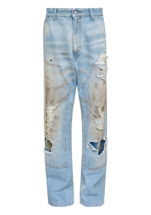 MM6 Maison Margiela distressed jeans - Blue