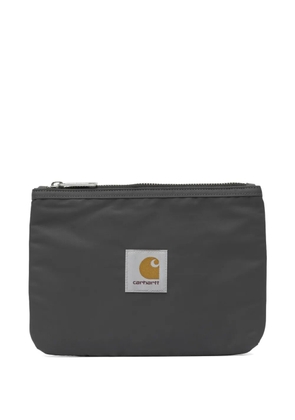 Carhartt WIP zip logo wallet - Grey