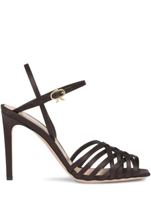 Gianvito Rossi 95mm Kerry sandals - Brown