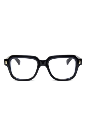 kiurv Ferdinand square-frame glasses - Black