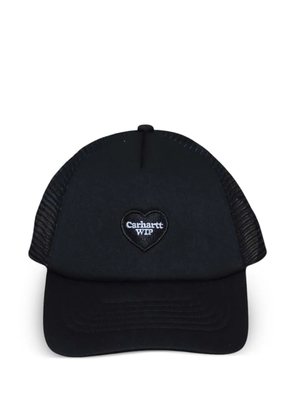Carhartt WIP logo-patch trucker hat - Black