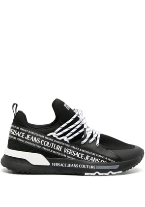 Versace Jeans Couture logo-print low-top sneakers - Black