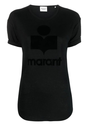 MARANT ÉTOILE Koldi logo T-shirt - Black