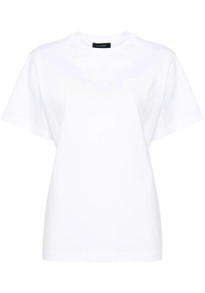 Mugler logo-print cotton T-shirt - White