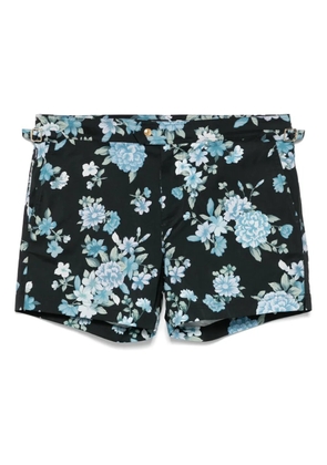 TOM FORD Hendrix floral swim shorts - Black