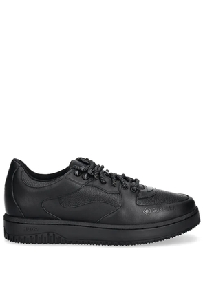 HUGO leather sneakers - Black