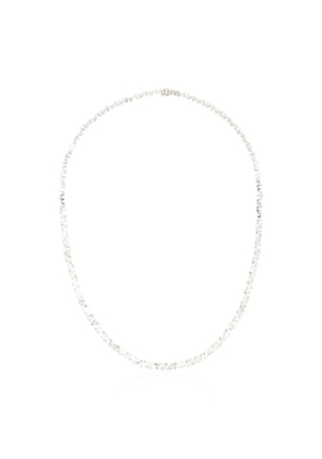Suzanne Kalan 18kt white gold Fireworks diamond necklace