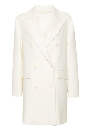 P.A.R.O.S.H. double-breasted coat - White