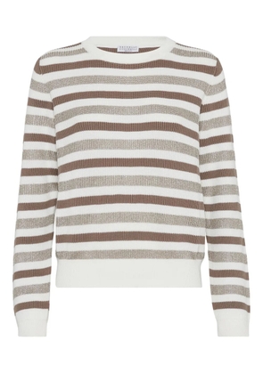 Brunello Cucinelli cotton jumper - Neutrals