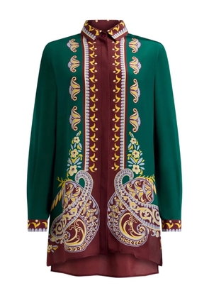 ETRO paisley-print shirt - Green