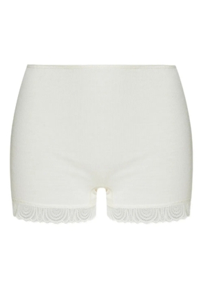 Hanro lace-trim briefs - White