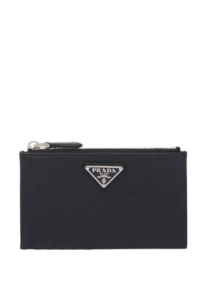 Prada Saffiano leather card-holder purse - Black
