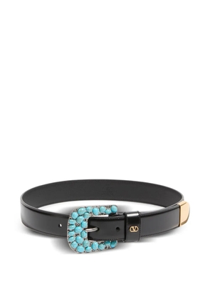 Valentino Garavani VLogo Signature belt - Black
