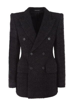Balenciaga Hourglass tweed blazer - Black