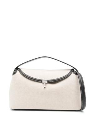 TOTEME T-Lock top handle bag - Neutrals