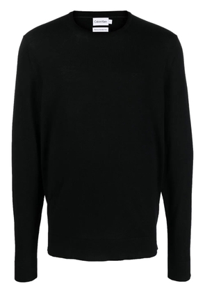 Calvin Klein round-neck knit jumper - Black