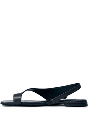 TOTEME leather sandals - Black
