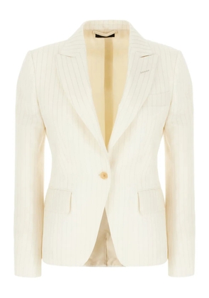 TOM FORD striped blazer - Neutrals